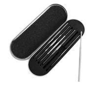 SHERCHPRY 2 Ensembles Cuillères À Oreilles Acier Inoxydable Outil De Nettoyage Des Oreilles Avec Boîte De Rangement Pratique Et Portable Pour Soins Auriculaires 6 Pièces * 2