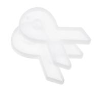 SHERCHPRY 2 Paires Moule pour Pendentif de Boucle D'oreille en Silicone Blanc Moule à Pendentif Soi-même Réutilisable et Flexible pour Décorations de Boucles D'oreilles