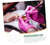 SHERCHPRY 2 pièces Boîte de Rangement pour Outils de Ponçage Ongles Organisateur Stable et pour Usage Professionnel et Domestique Nail Art