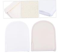 SHERCHPRY 2 pièces Gants Exfoliants de Bain Naturels Loofah pour Massage et Nettoyage Doux Peau Accessoire Bain Exfoliation Corps