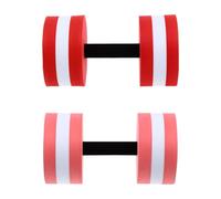 SHERCHPRY 2 Pièces Haltères à Eau Pratiques, Haltères en Mousse EVA Haute Densité, Lot, Légers, Faciles à Ranger Transporter, à Séchage Rapide, pour Garçon et Filles, Plongée et Aquagym