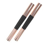 SHERCHPRY 2 Pièces Pinceau Silicone Double Tête Rétractable avec Couvercle Brosse Lèvres et Correcteur Multifonction Portable pour Maquillage Quotidien Festival et Voyage