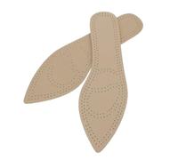 SHERCHPRY 2 Semelles Cuir de Vache Respirantes et Anti-transpiration pour Talons Hauts Coussinets Antidérapants et Confortables Lot Couleur Aléatoire