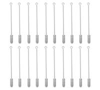 SHERCHPRY 20 Épingles à Chapeau en Cuivre 70 Mm Argentées, 20 Pièces Accessoires de Bijoux Soi-même pour Broches, Épingles à Colle et Boucles D’oreilles, Usage Couture et Mode