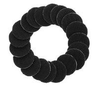 SHERCHPRY 20 Pièces Bande Auto-agrippante Adhésive Noire, Ruban de Fixation Intérieur et Extérieur, Réutilisable et Polyvalent pour Accrocher Télécommandes et Cadres