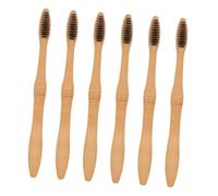 SHERCHPRY 20 pièces Brosse à Dents Écologique Portable Poils Souples Manche Ergonomique pour Adultes Kit de Durable et Voyage et Maison