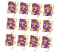 SHERCHPRY 20 Pièces Coffret Ramadan Organisateur Clé Cas De Faveur Du Parti Eid Mubarak Livre D'accessoires Cartons D'emballage Articles De Fête Porte-bonbons Papier Violet,mauve
