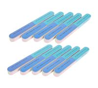 SHERCHPRY 20 Pièces Lot de Blocs Tampon à Ongles Faces Multifonctions pour Limage Polissage et Lissage Naturel et Acrylique Kit Complet de Manucure