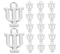 SHERCHPRY 20 Pièces Pendentifs Psi pour Colliers et Bracelets Charme Psychologie Durable et Élégant pour Création Bijoux