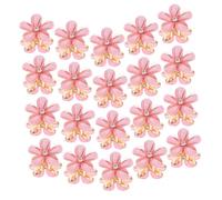 SHERCHPRY 20pièces Lot De Petites Pinces à Cheveux Forme De Fleurs Décoratives Pour Cheveux Fins Faciles à Porter Et Transporter