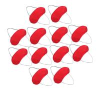 SHERCHPRY 24 Pièces Masques de Sommeil Voyage Polyester avec Sangles Élastiques Masques Oculaires Anti-lumière pour Hommes Femmes Bandeaux Noirs pour Avion Sieste Fêtes et Activités Équipe