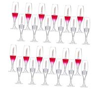 SHERCHPRY 24pièces Lot de Tubes à Gloss Vides Forme de Verre à Vin Contenant de Gloss Vide pour Emballage Cosmétique