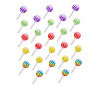 SHERCHPRY 25pièces Breloques Pour Ongles Avec Décorations De Manucure Et Motifs Forme De Bonbons Pour Salon De Manucure