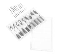 SHERCHPRY 288 Pièces Kit Goupilles Acier pour Bracelet Montre Barres Ressort Remplacement Ajustement et Réparation Assortiment Variées Compatible Large Gamme de Montres