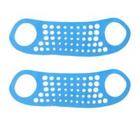 SHERCHPRY 2pièces Masque Liftant Visage Silicone Bande pour Remodelage Mâchoire et Amincissement Double Menton Réutilisable pour Soins Faciaux