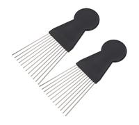 SHERCHPRY 2pièces Peigne à Picots Pour Hommes Outil De Coiffure Peigne Afro Pour Cheveux Bouclés Pour Salon Ou Maison