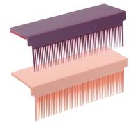 SHERCHPRY 2pièces Peigne Lissant Pour Fer à Lisser Lot De Détachable Accessoire Pour Cheveux Bouclés Facile à Utiliser