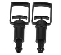 SHERCHPRY 2pièces Pompe à Ventouses Manuelle Portable Lot De Remplacement Outils Pour Muscles Dos Cou Corps Ventouses à Vide Accessoire