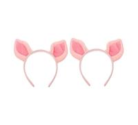 SHERCHPRY 2pièces Serre-tête Oreilles de Cochon Mignon Bandeaux pour Filles Ans Accessoires de Mode pour Fêtes et Cosplay