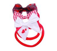SHERCHPRY 3 pièces Bandeaux Cheveux Garçon Fille Fille et Voile Filet Accessoires Mignons pour Tête Saint Valentin Doux et Confortable