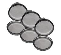 SHERCHPRY 3 pièces Boîte à Pilules de Voyage Plastique Transparent Petit Pilulier Journalier Étanche Organisateur Portable PP pour Prise Matin Midi Soir Rangement Compact