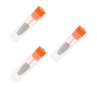 SHERCHPRY 3 Pièces Embout Ponceuse Ongles Silicone pour Manucure Pédicure Meulage Précise Accessoire Professionnel pour Machine Électrique Élimination Peau Morte Doigts et Orteils