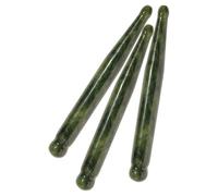 SHERCHPRY 3 Pièces Jade Gua Sha Face Beauty Massager Set Manual Scraping Massage Sticks For Acupressure Deep Tissue Relief Face Lifting And Eye Care Portable Natural Jade Tool For Home And