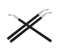SHERCHPRY 3 Pièces Pinceau Eye-liner Courbé Contour Pinceau Pour Eye-liner Doublure Multifonctionnel Ultra Brosse Pour Les Cils Pinceaux De Maquillage Multifonctions Plastique