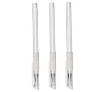 SHERCHPRY 3 Pièces Stylo de Marquage Étanche pour Microblading Outil de Cartographie de Position pour Tatouage Sourcils Crayon de pour Peau