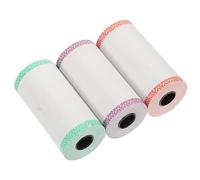 SHERCHPRY 3 Rouleaux de Papier Thermique Papier Reçu pour Imprimante Rouleaux Multifonctions Léger et Impression Nette pour Caisse et Bureau pour Usage Professionnel