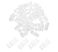 SHERCHPRY 30 pièces Clip de Sécurité Étanche pour Pompe de Flacon Lotion et Huile Démaquillante Accessoire Compatible avec Tête Pompe Cosmétique Fixation Facile et Réutilisable