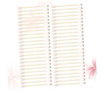 SHERCHPRY 300 pièces Cotons-tiges Double Pointe Coton Naturel Bâtonnets de Nettoyage pour Maquillage et Usage Domestique Accessoires Hygiène Visage et Soins Peau