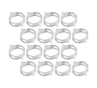 SHERCHPRY 300 Pièces Pinces de Support Aide la Croissance des Plantes Debout pour Plantes Grimpantes en PP Blanc, Pinces Jardin pour Tiges et Cultures Jardinage Greffage
