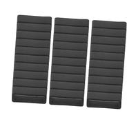 SHERCHPRY 30pièces Fermoirs De Bracelet De Montre Silicone De Rechange Anneau De Maintien Support Pour Boucle Connecteur