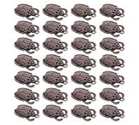 SHERCHPRY 35 Pièces 35 Breloques Pendentifs Scarabée en Métal Antique Couleur Cuivre Rouge, Accessoires Bijoux Égyptiens pour Bracelets et Colliers, Perles Réutilisables DIY, Style Ancien,