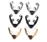 SHERCHPRY 3paires Caps De Pour De Couvre-pointes Anti-glisse Accessoires De Sécurité Pour Chaussures Et Orteils
