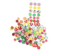 SHERCHPRY 4 DIY Fruit Nail Art Slices Décoration Ongles Mix pour Usage Professionnel et Maison
