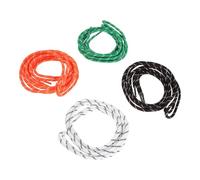 SHERCHPRY 4 Paires Lacets Ronds Colorés pour Chaussures de Sport et Baskets Résistants et Durables Compatibles et Adultes Lacets de Remplacement pour Chaussures de Randonnée et Sneakers