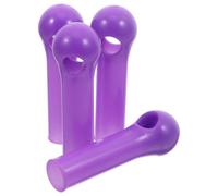 SHERCHPRY 4 Pièces Manche de Balai, Poignée de Rechange 19mm Antidérapante | Protection D’extrémité, Prise Ferme, pour Tubes et Manches, Finition Soignée, Usage Atelier la Cuisine