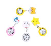 SHERCHPRY 4 Pièces Montre Infirmière Cartoon Montre Étirable pour Étudiants et de Santé Design Pratique et Durable Accessoire pour Milieu