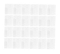 SHERCHPRY 40 feuilles Autocollants Adhésifs pour Ongles Transparents Pastilles Colle Invisible pour Manucure Accessoires Faux Ongles sans Gel Usage Professionnel et Maison