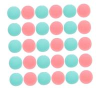 SHERCHPRY 40 Pièces Nez de Clown Mousse Couleur Vive Vert et Rose Accessoires Cosplay et Carnaval Réutilisables et pour Fête et Déguisement