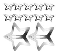 SHERCHPRY 40pièces Épingles à Cheveux Métal Étoiles à Cinq Branches Petites Pinces à Cheveux Mignonnes Pour Femmes Accessoires