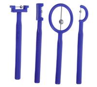 SHERCHPRY 4pièces Outil Entraînement De Langue Pour Thérapie Orale Entraîneur Musculaire Pour Garçon Fille Exercices De Prononciation Et Réhabilitation Linguistique Compact Et Portable