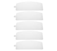 SHERCHPRY 5 Pièces Lot de 5 Films de Lentille de Protection Sablé pour Capot de Sablage, Écran de Remplacement 405 MM X 0,25 MM, Vitre de Casque de Soudage, Équipement de Sécurité