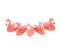 SHERCHPRY 5 Pièces Support de Pratique Ongles Résine Support Mignon pour Vernis et Exposition pour Débutants Art Ongles et Salons Design Flamant Rose