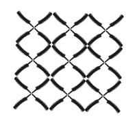 SHERCHPRY 50 Pièces Brosse à Mascara En Silicone Souple Brosses à Cils Pour Cils Accessoires D'outils De Beauté Baguette à Sourcils Baguettes Brosse à Bobine Gel De Silice Noir
