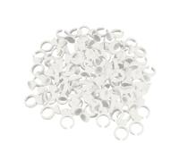 SHERCHPRY 500pièces Godets Pour Anneaux De Tatouage Godet Pour Cils Outil De Maquillage Pour Cils à Encre Porte-anneau à Pigments