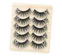 SHERCHPRY 5paires Faux Cils Naturels Pour Femmes Kit De Extensions De Cils Fines Et Classiques Accessoires De Maquillage