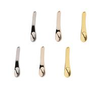 SHERCHPRY 6 pièces Zinc Alloy Face Mask Spoon Set Portable Makeup Applicator For Eye And Facial Care Durable And Tool